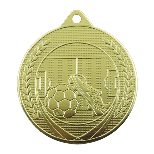 Medalje Christian 50 mm - Fodbold